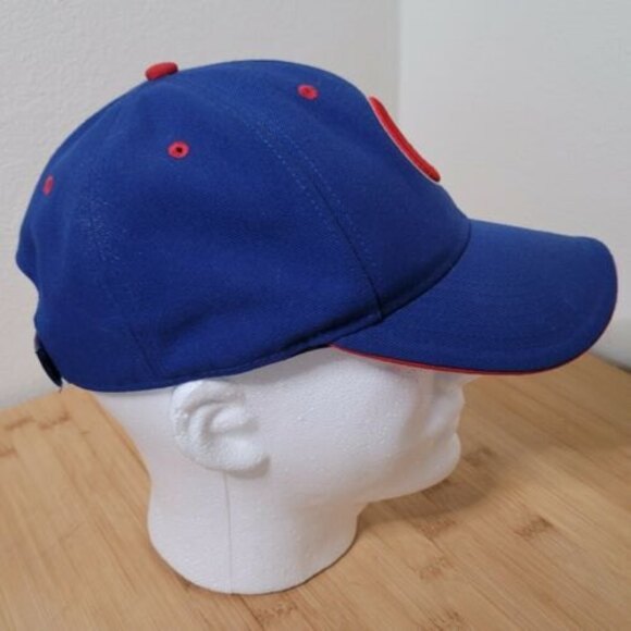 Chicago Cubs Hat Cap Adjustable Fan Favorite Blue - Picture 2 of 6